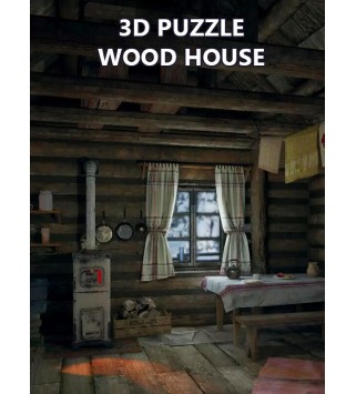 3D PUZZLE - Wood House Steam Key GLOBAL